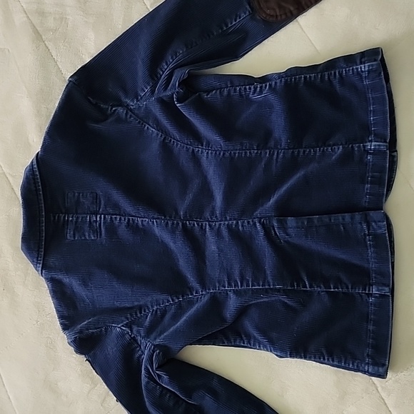 American Eagle Jacket / Deep Blue Stretch Cord / Vt. Patches - Picture 9 of 11